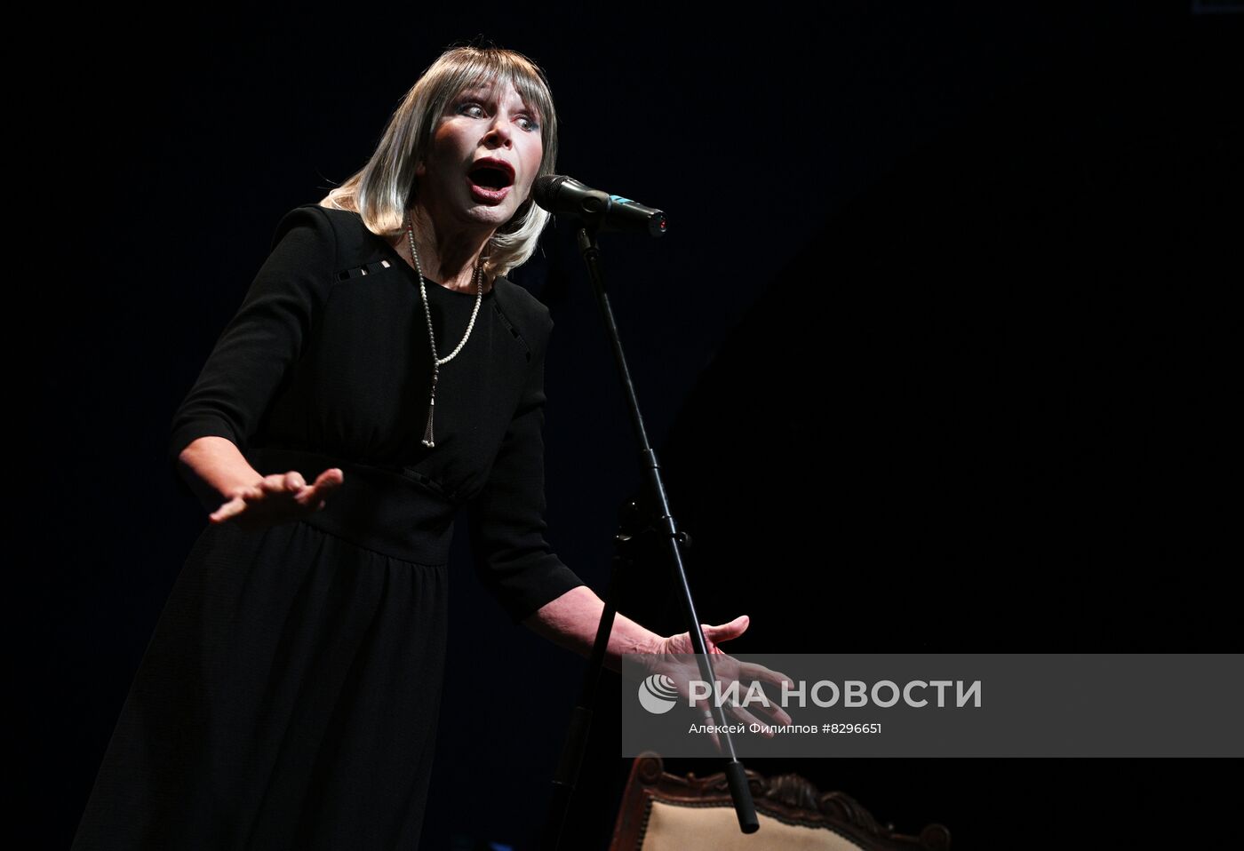 Творческий вечер Т. Васильевой в театре "Школа современной пьесы"