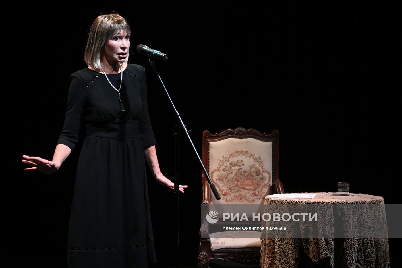 Творческий вечер Т. Васильевой в театре "Школа современной пьесы"