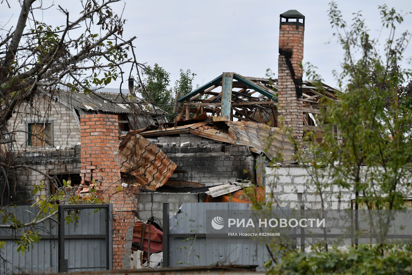 Разрушения в Энергодаре после многократных обстрелов