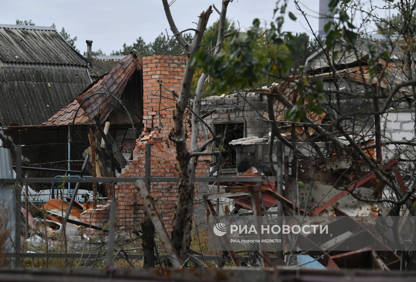 Разрушения в Энергодаре после многократных обстрелов