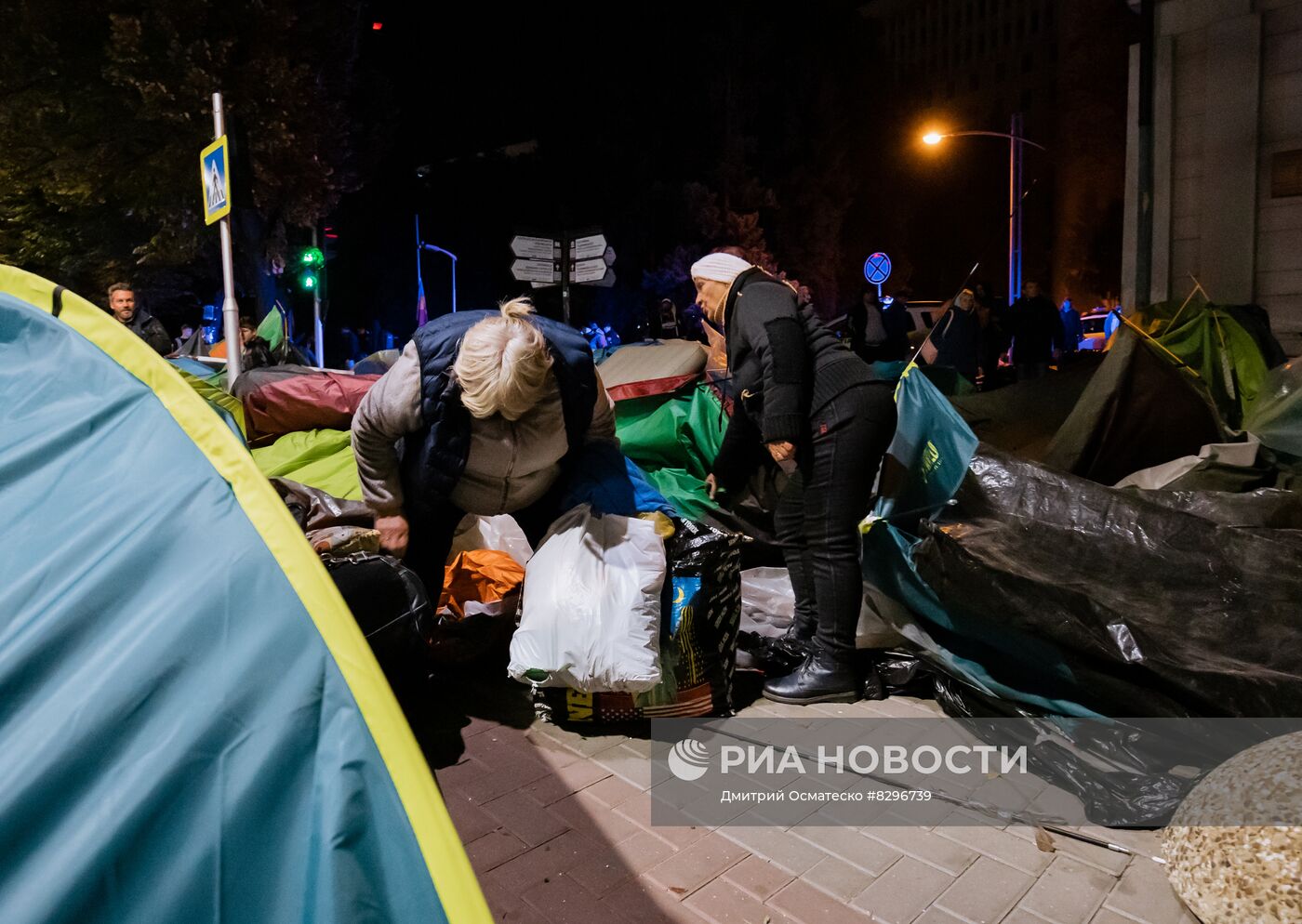 Продолжаются протесты в Кишиневе