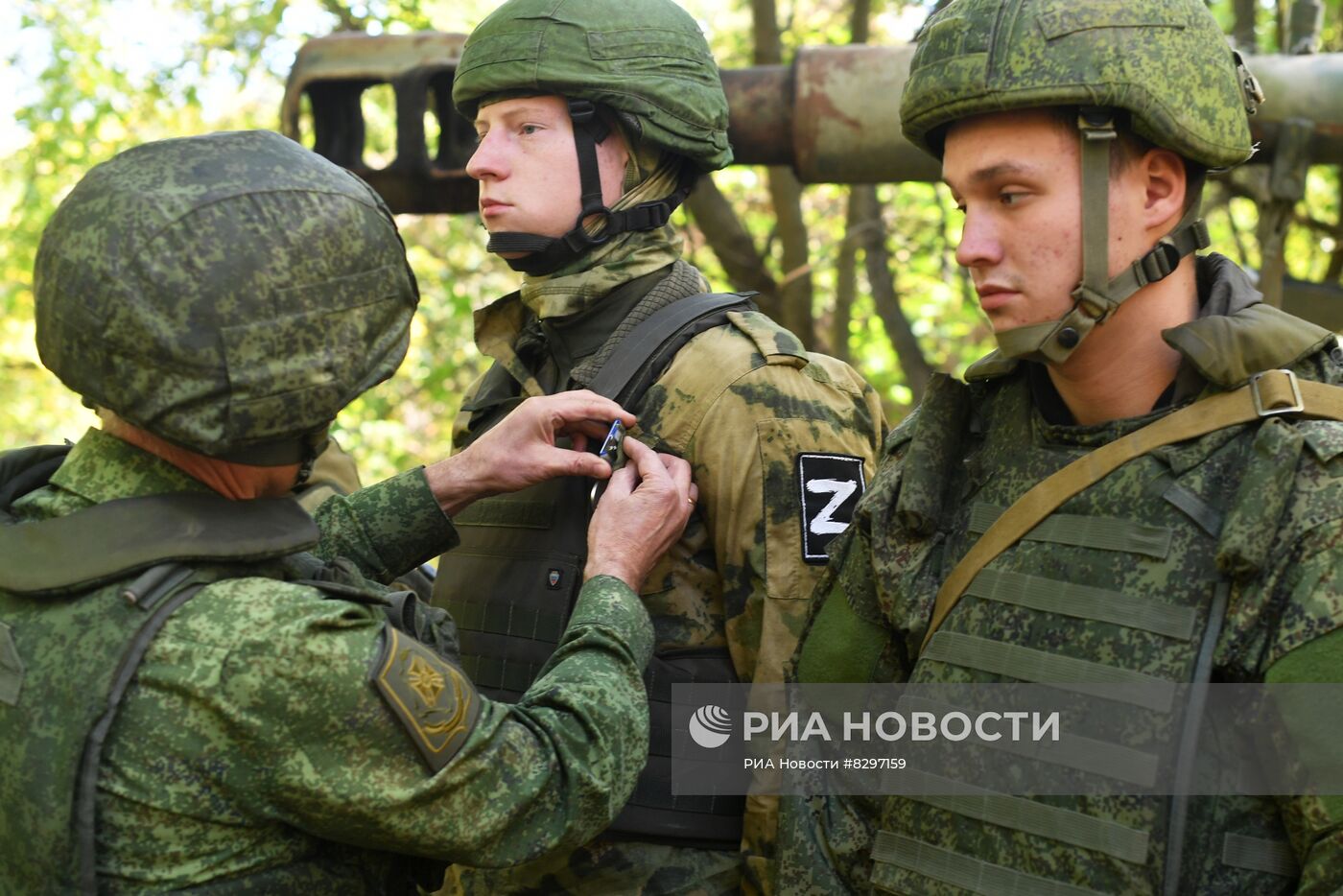 Награждение артиллеристов ЮВО