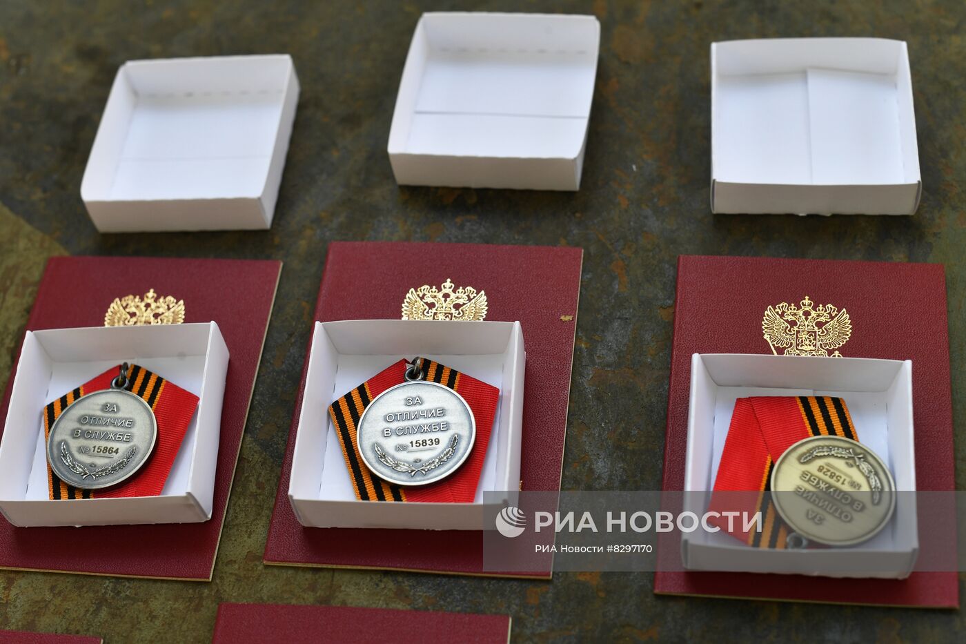 Награждение артиллеристов ЮВО