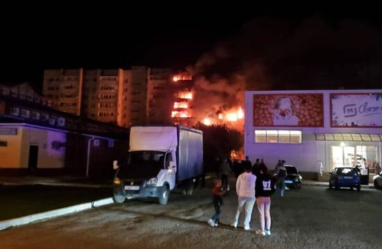 В Ейске потерпел крушение самолет Су-34