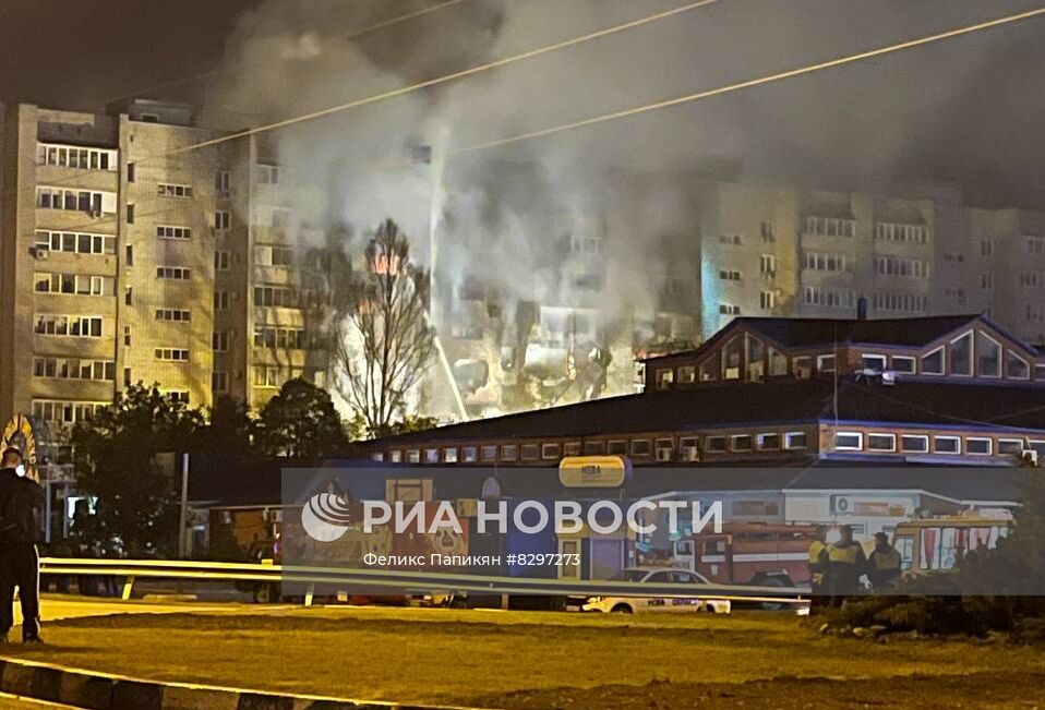 В Ейске потерпел крушение самолет Су-34
