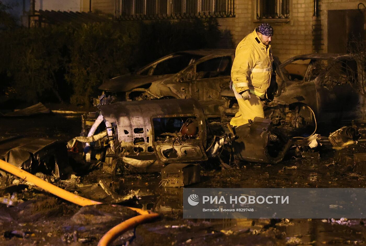 В Ейске потерпел крушение самолет Су-34
