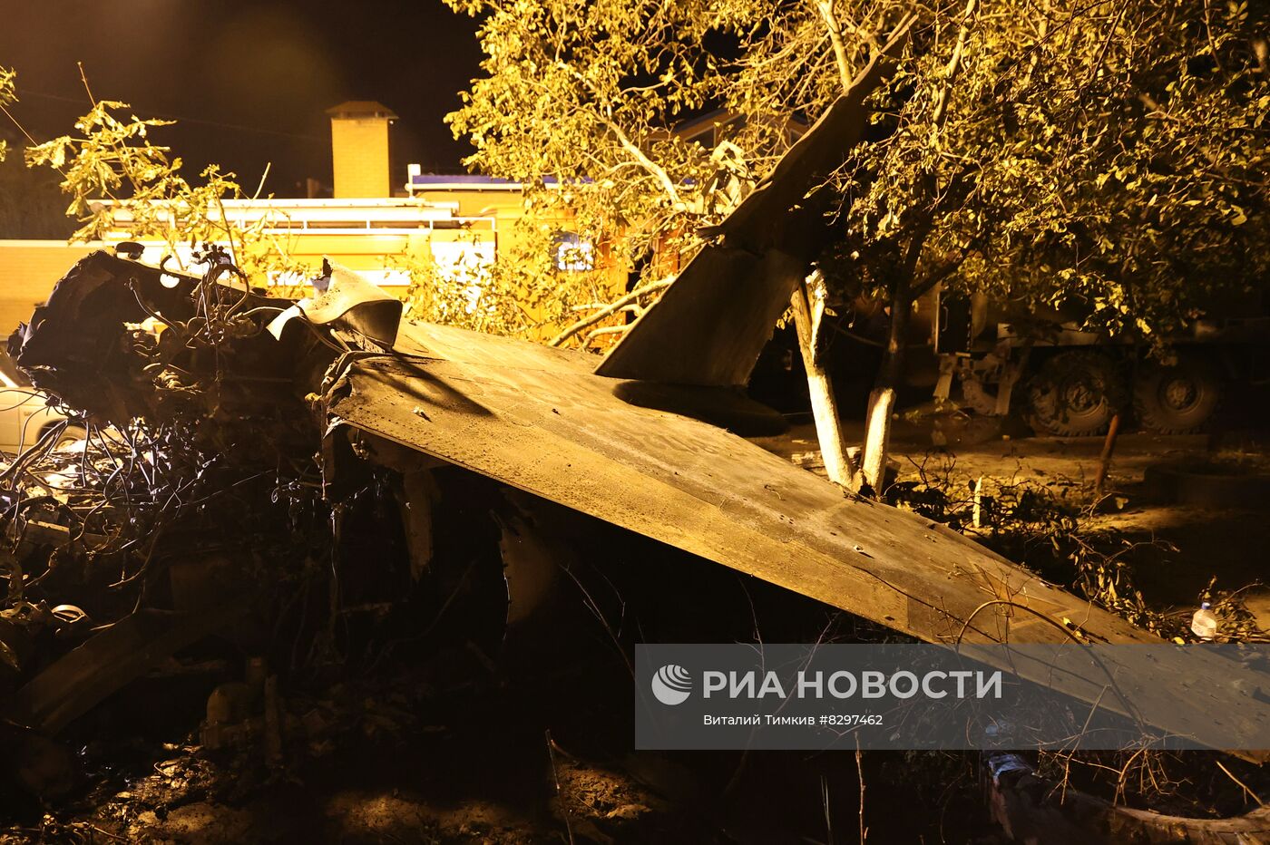 В Ейске потерпел крушение самолет Су-34