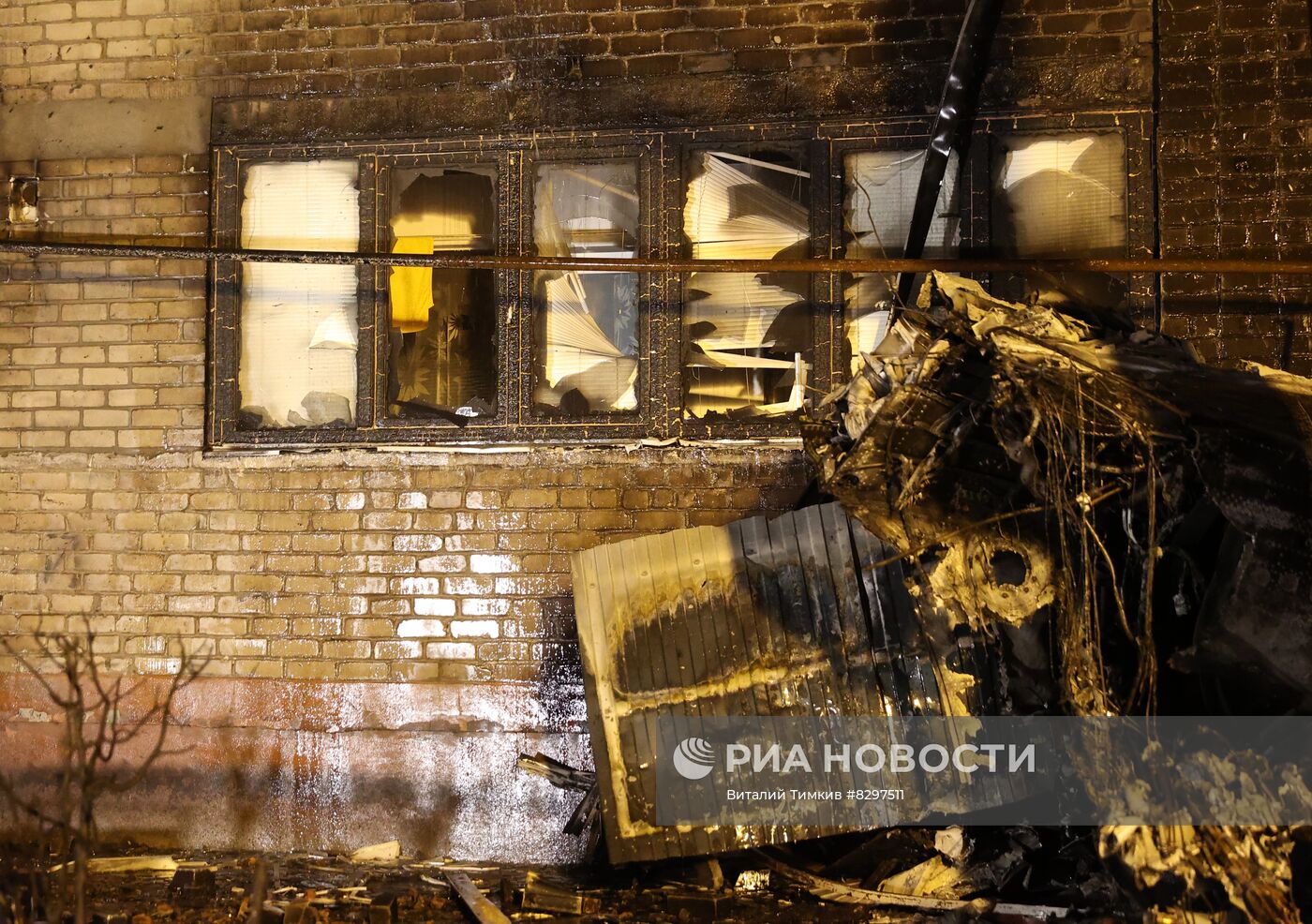 В Ейске потерпел крушение самолет Су-34