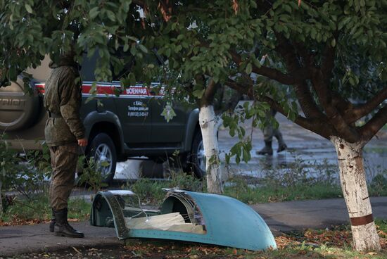 Последствия крушения Су-34 в Ейске