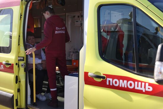 Последствия крушения Су-34 в Ейске