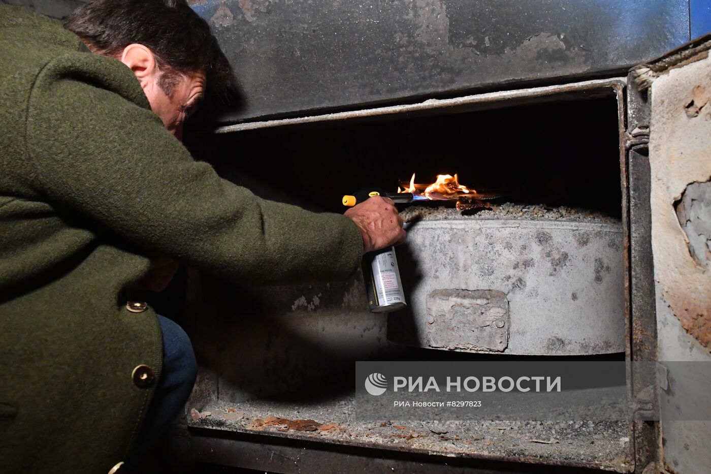 Открытие котельной в Запорожской области