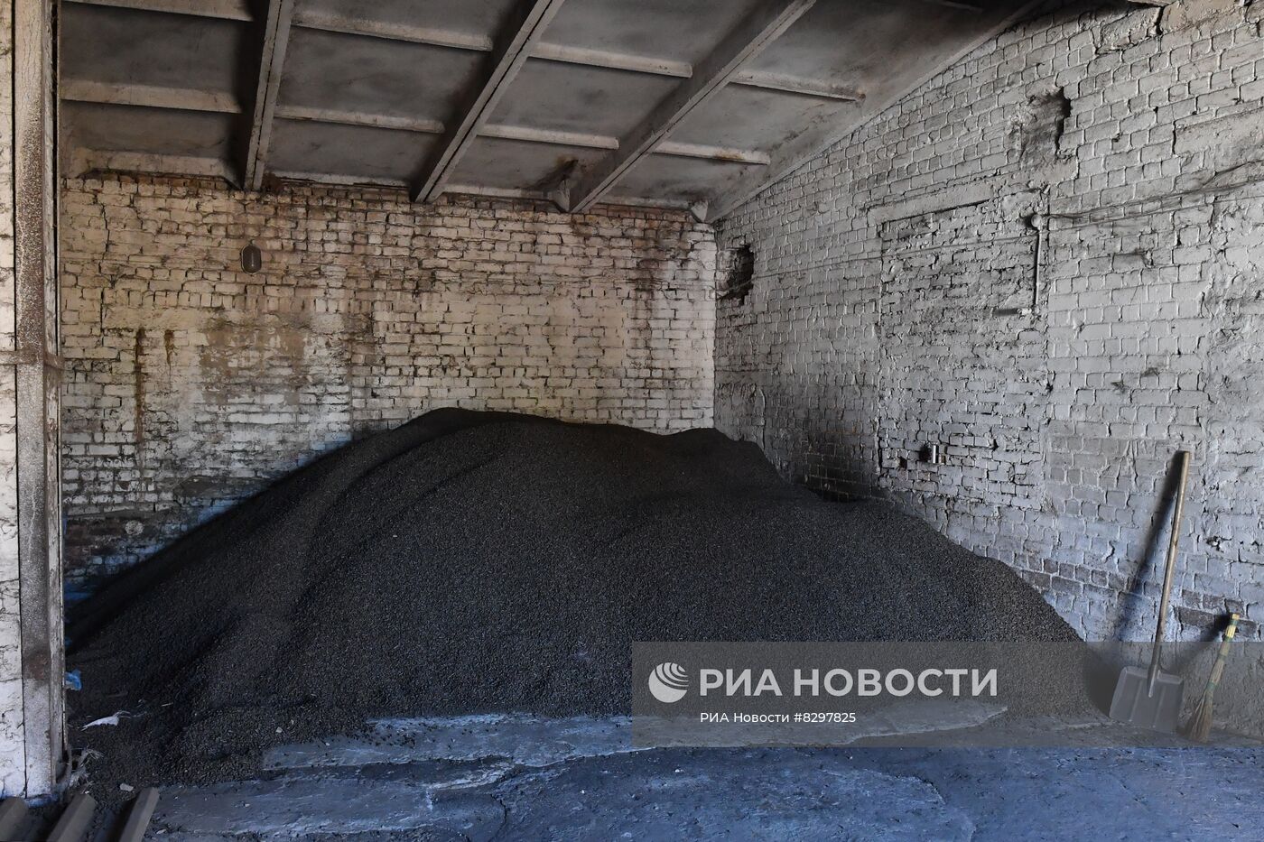 Открытие котельной в Запорожской области