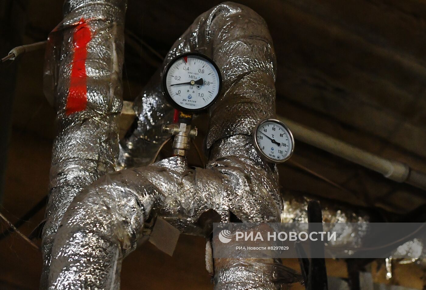 Открытие котельной в Запорожской области