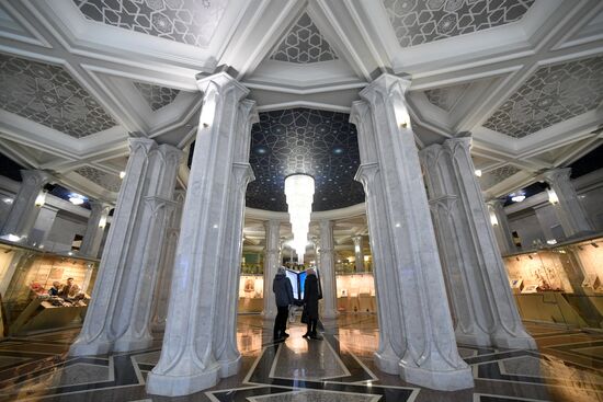 Открытие выставки "Коран в серебре" в Казани