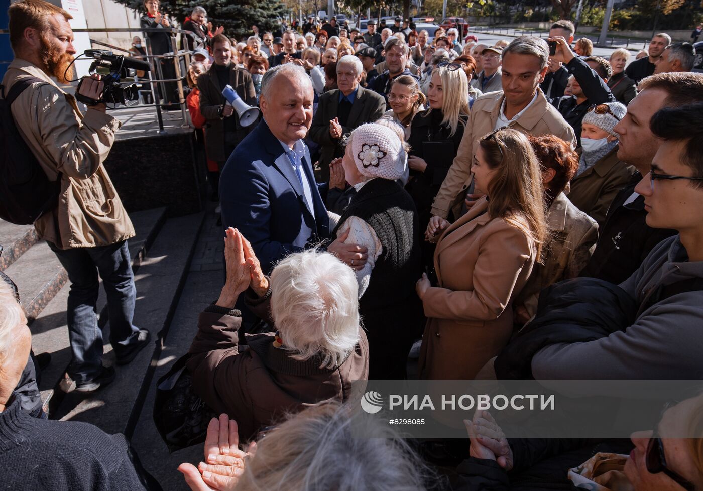 Судебное заседание по делу бывшего президента Молдавии И. Додона