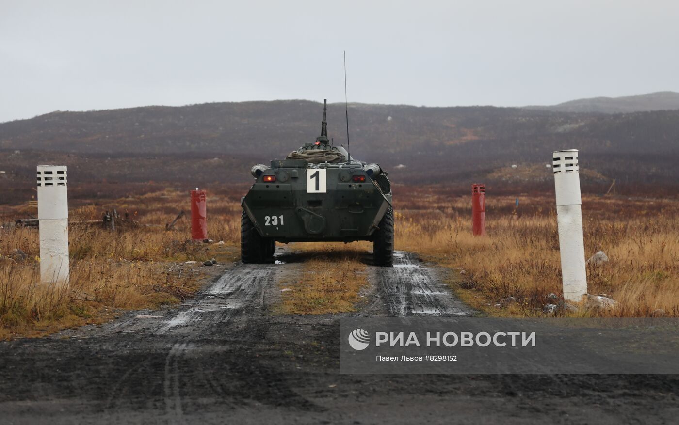 Военная подготовка мобилизованных из республики Коми в Мурманской области