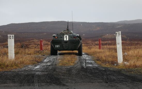 Военная подготовка мобилизованных из республики Коми в Мурманской области