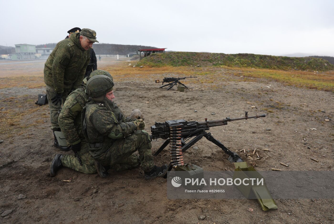 Военная подготовка мобилизованных из республики Коми в Мурманской области