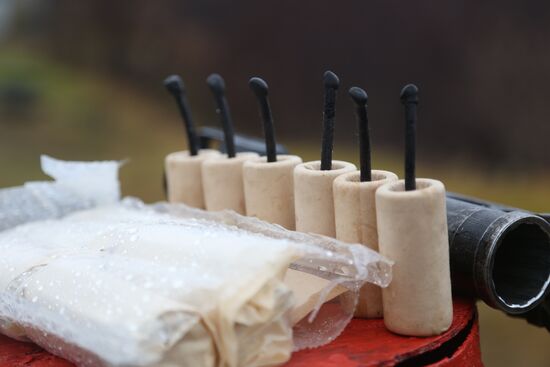 Военная подготовка мобилизованных из республики Коми в Мурманской области