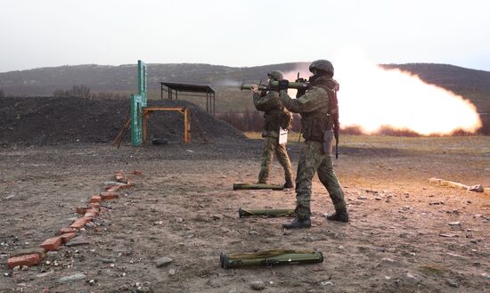 Военная подготовка мобилизованных из республики Коми в Мурманской области