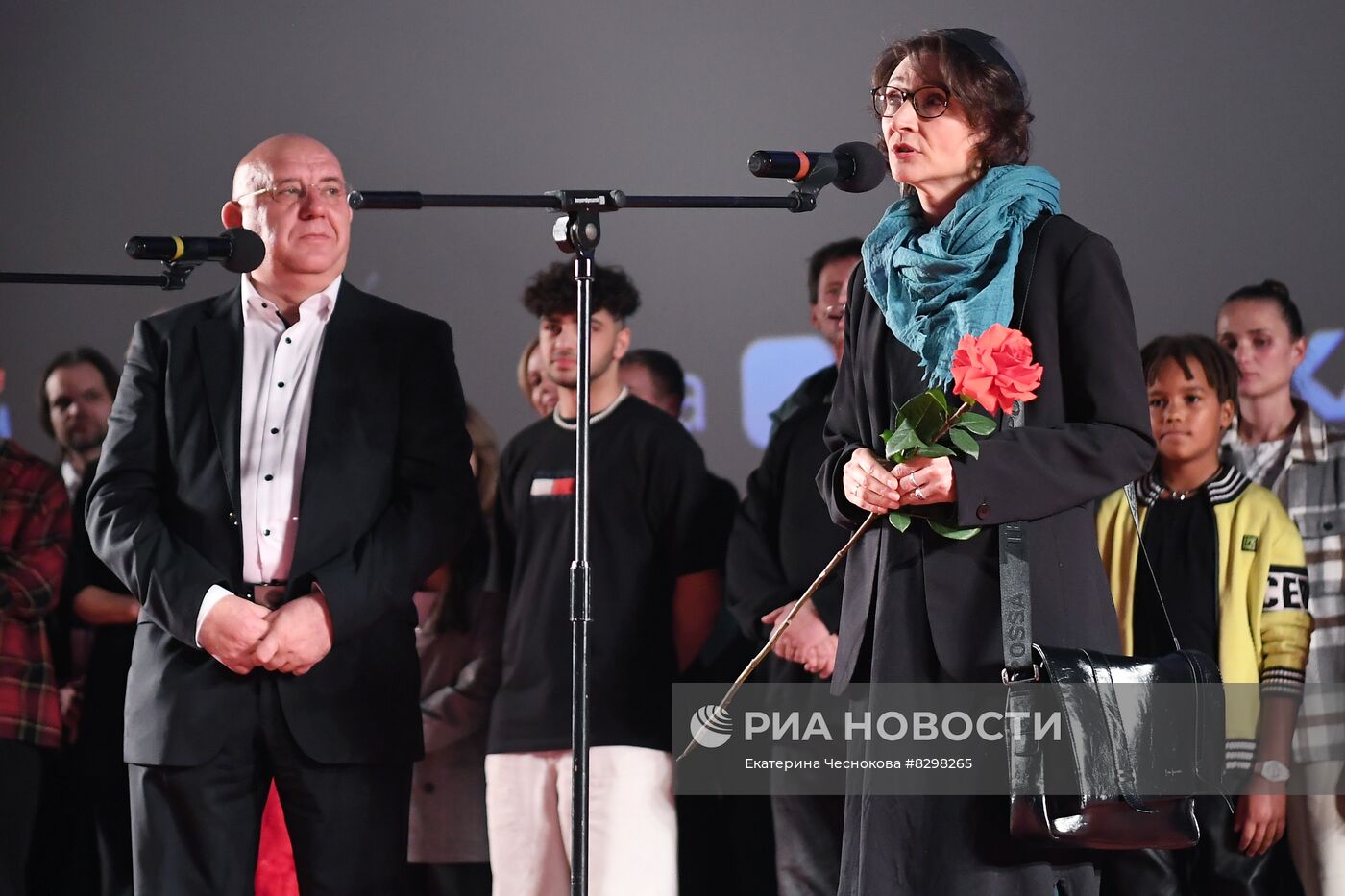 Премьера фильма "Плакать нельзя"