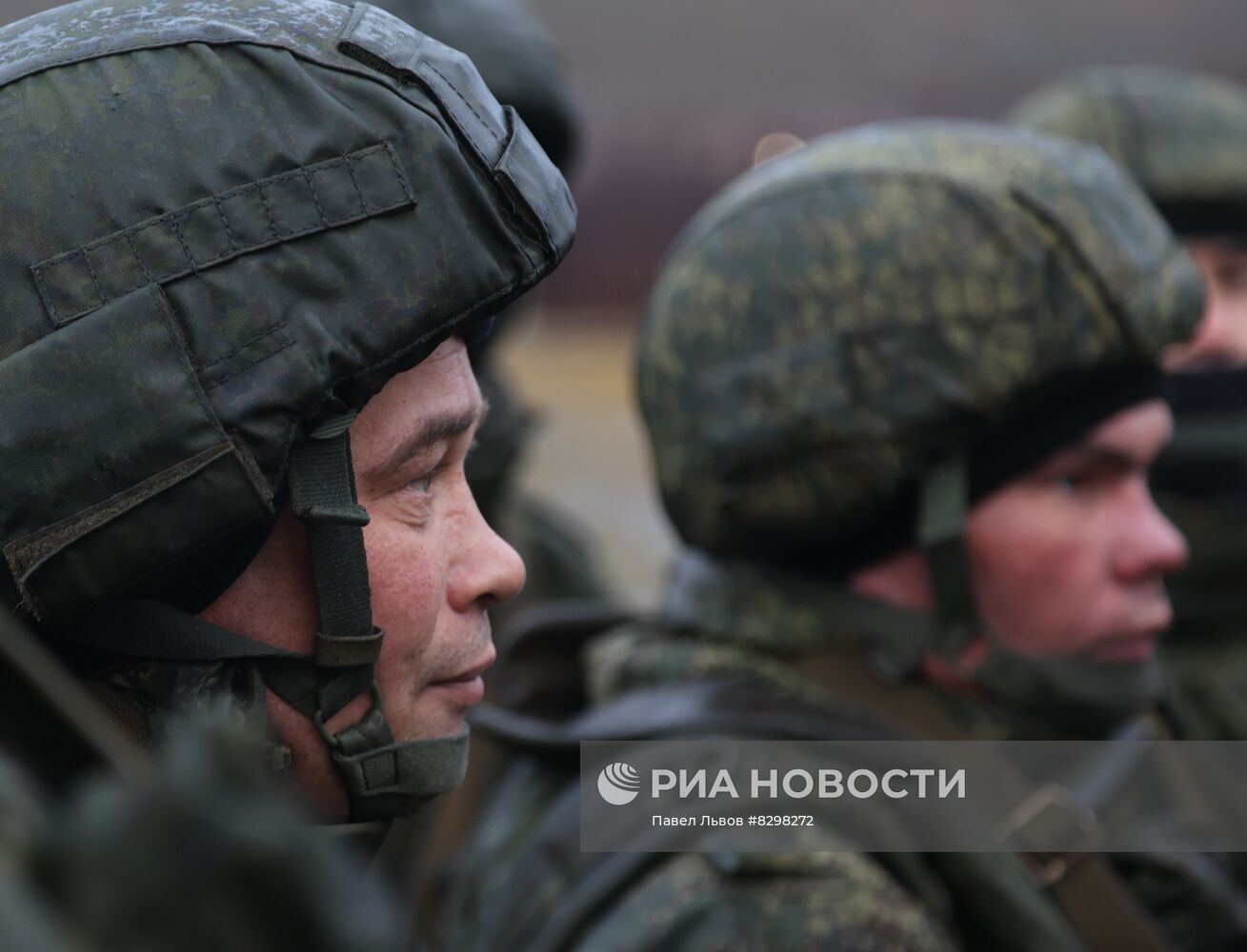 Военная подготовка мобилизованных из республики Коми в Мурманской области