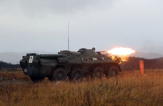 Военная подготовка мобилизованных из республики Коми в Мурманской области