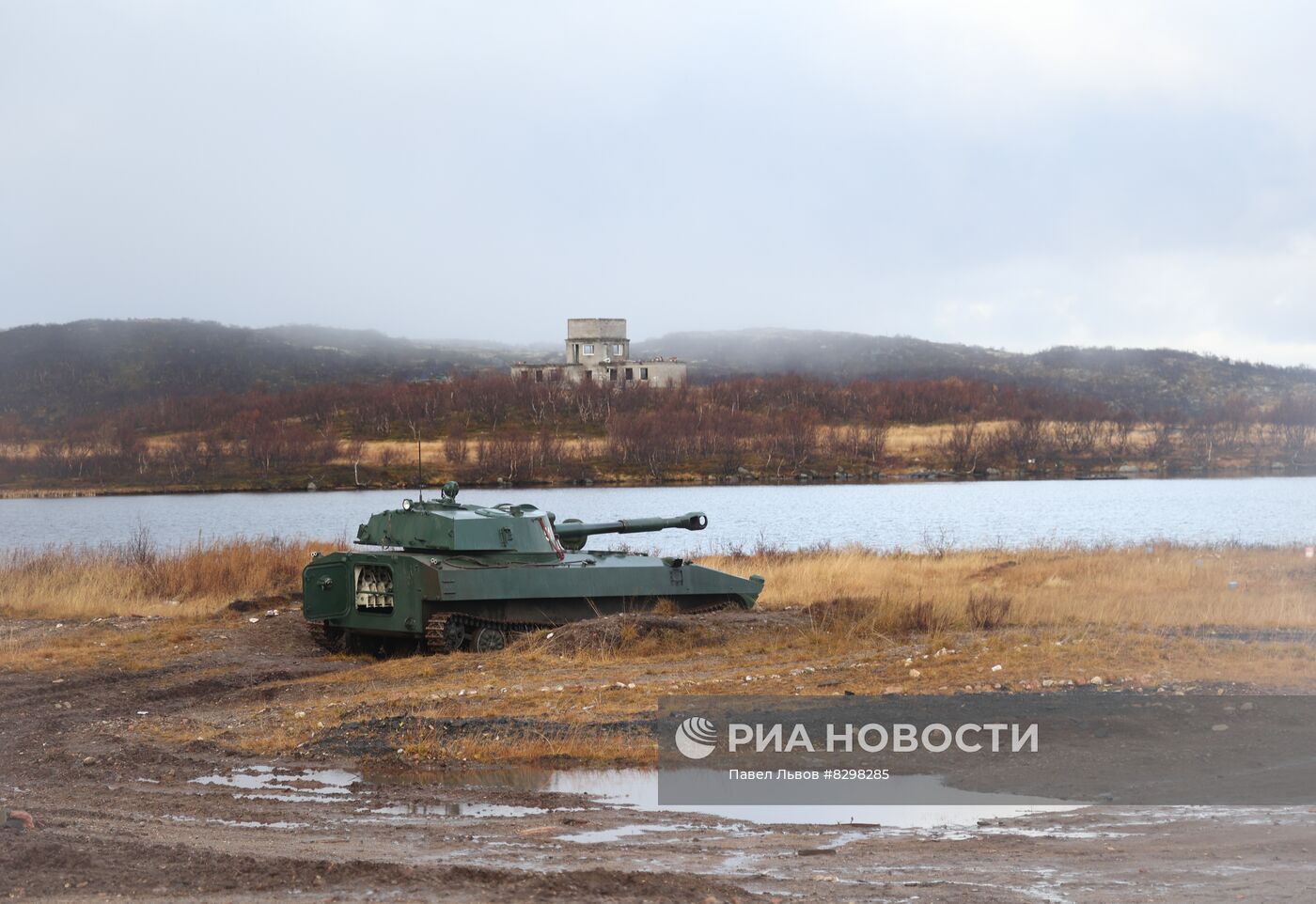 Военная подготовка мобилизованных из республики Коми в Мурманской области