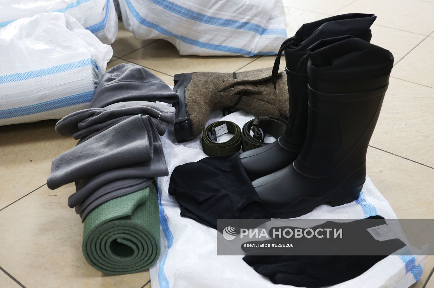 Военная подготовка мобилизованных из республики Коми в Мурманской области