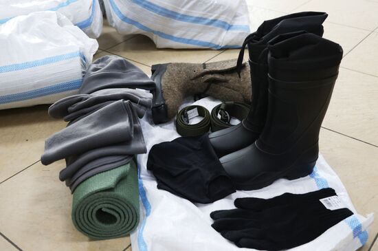 Военная подготовка мобилизованных из республики Коми в Мурманской области