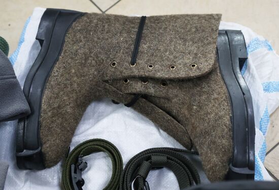 Военная подготовка мобилизованных из республики Коми в Мурманской области