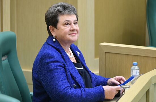 Заседание Совета Федерации РФ 