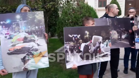 Протестующие переместились к зданию представительства ОБСЕ в Молдове