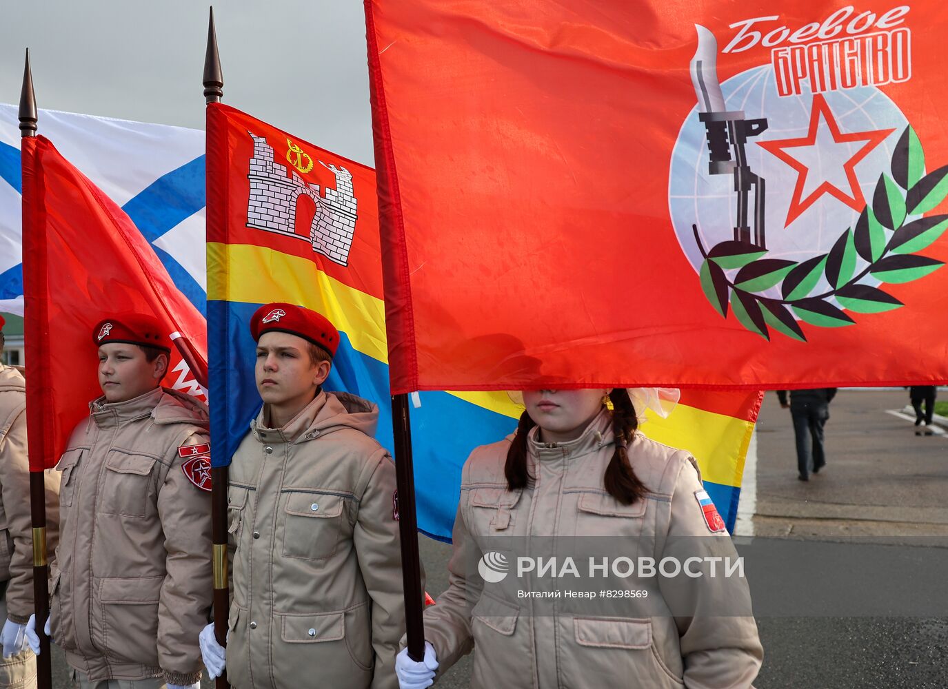 Отправка мобилизованных в зону СВО с аэродрома Чкаловск в Калининграде