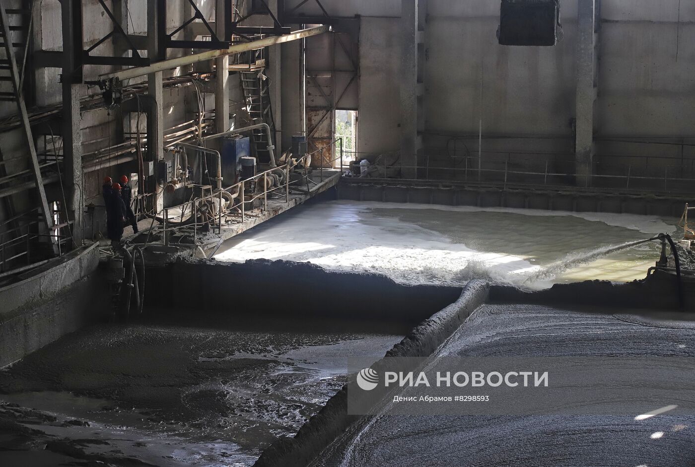 Производство удобрений на предприятии "Алмаз удобрения" в Ставропольском крае