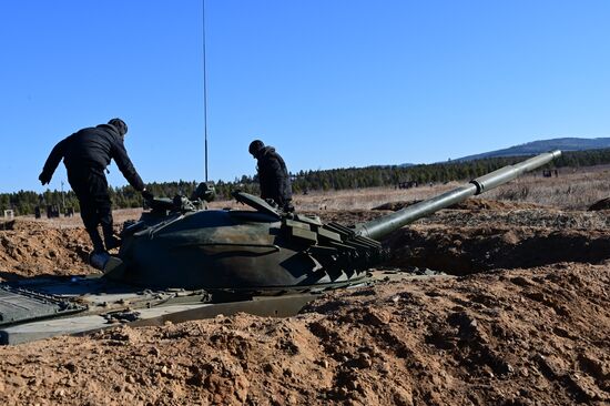 Военная подготовка призванных в рамках частичной мобилизации
