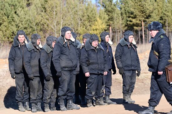 Военная подготовка призванных в рамках частичной мобилизации