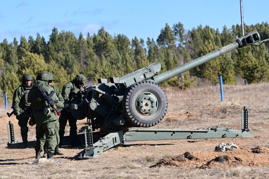 Военная подготовка призванных в рамках частичной мобилизации