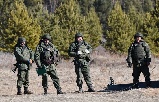 Военная подготовка призванных в рамках частичной мобилизации