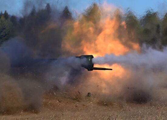 Военная подготовка призванных в рамках частичной мобилизации