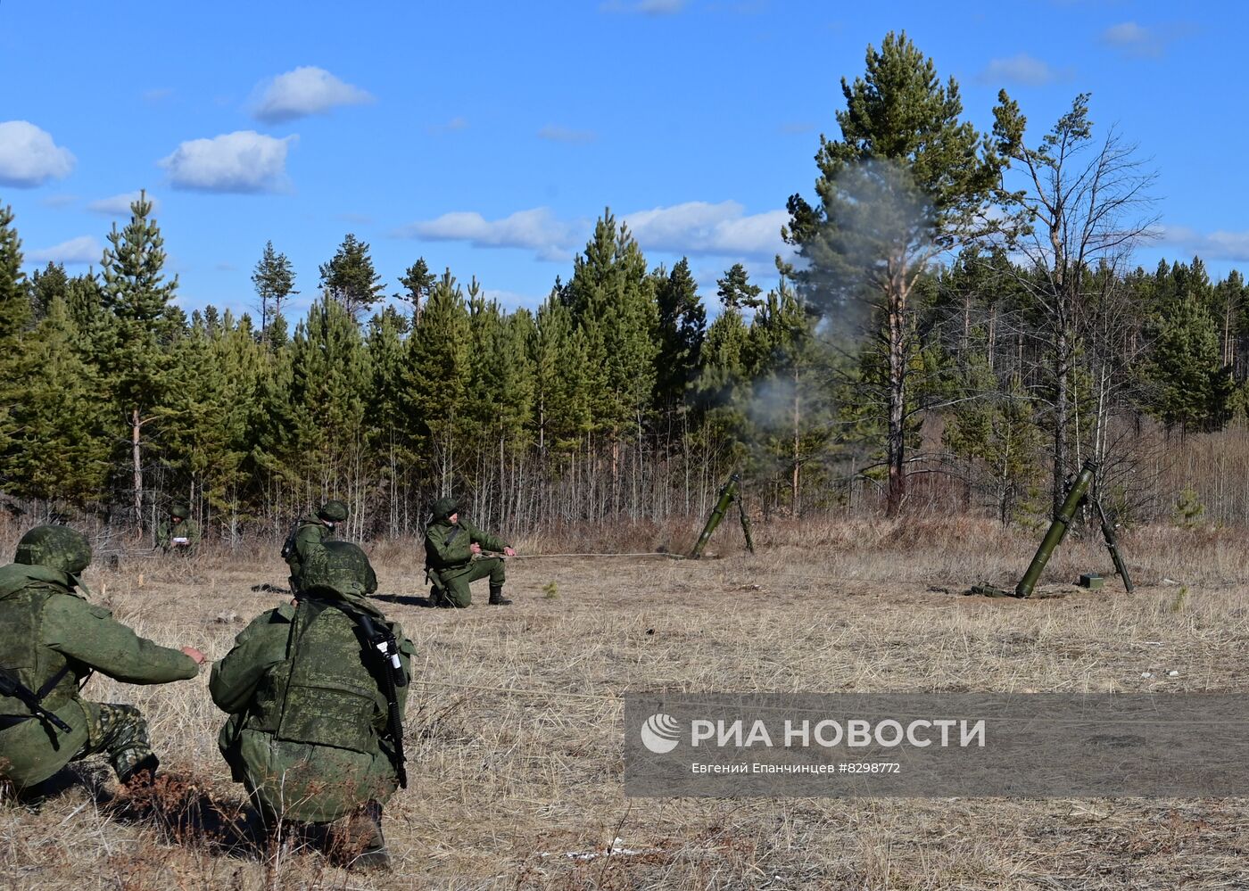 Военная подготовка призванных в рамках частичной мобилизации