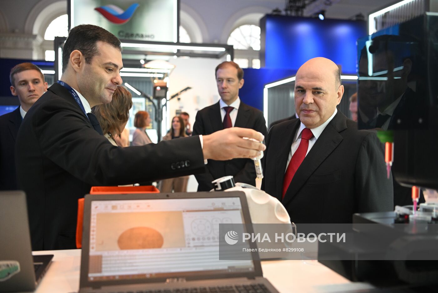 Премьер-министр РФ М. Мишустин принял участие в экспортном форуме "Сделано в России - 2022"