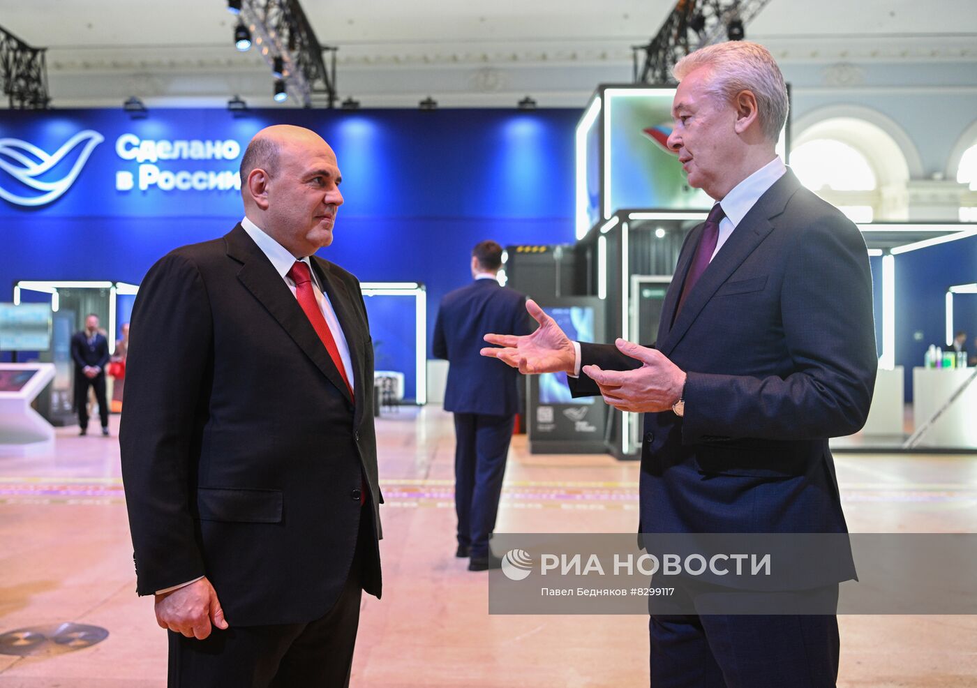 Премьер-министр РФ М. Мишустин принял участие в экспортном форуме "Сделано в России - 2022"