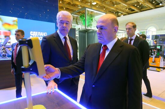 Премьер-министр РФ М. Мишустин принял участие в экспортном форуме "Сделано в России - 2022"