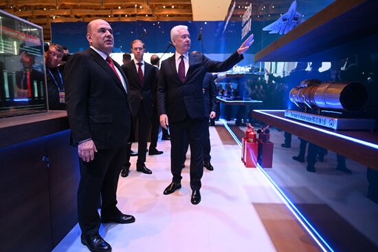 Премьер-министр РФ М. Мишустин принял участие в экспортном форуме "Сделано в России - 2022" 