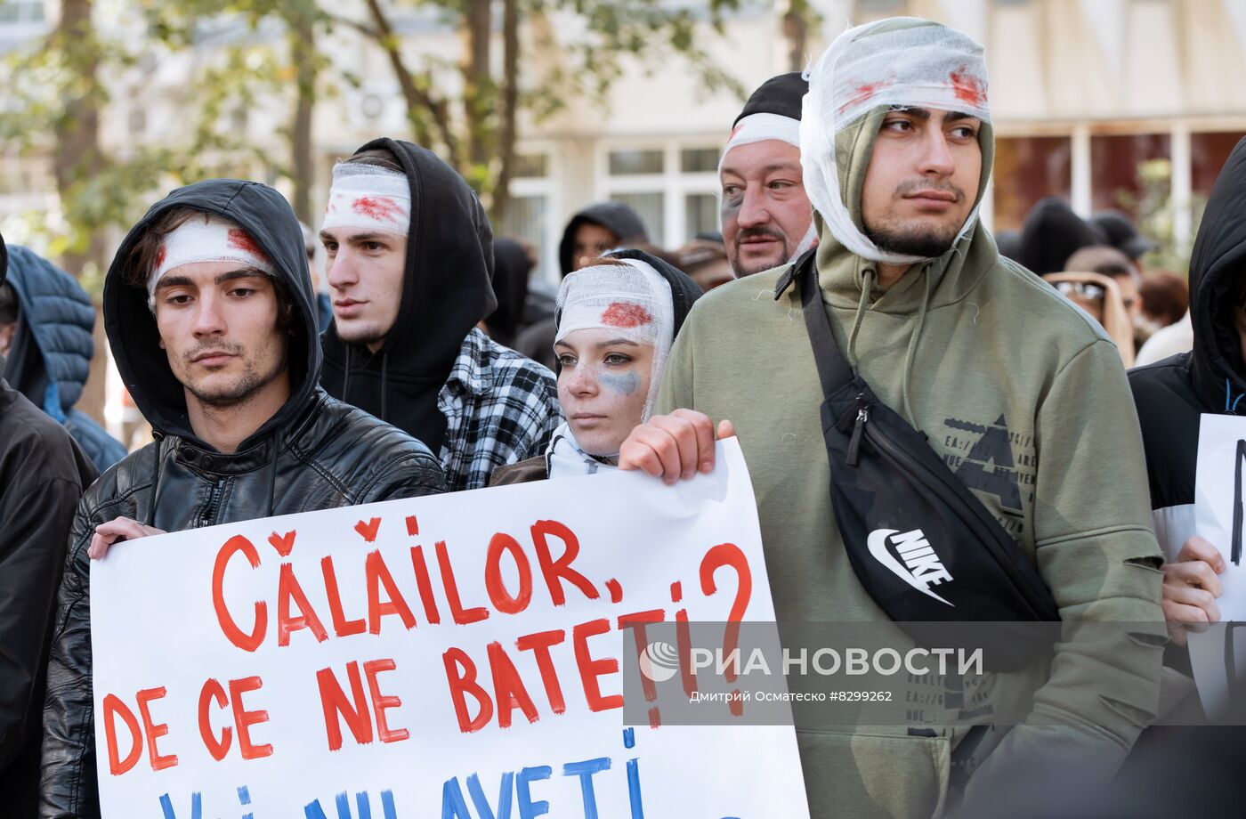 Протесты продолжаются в Кишиневе
