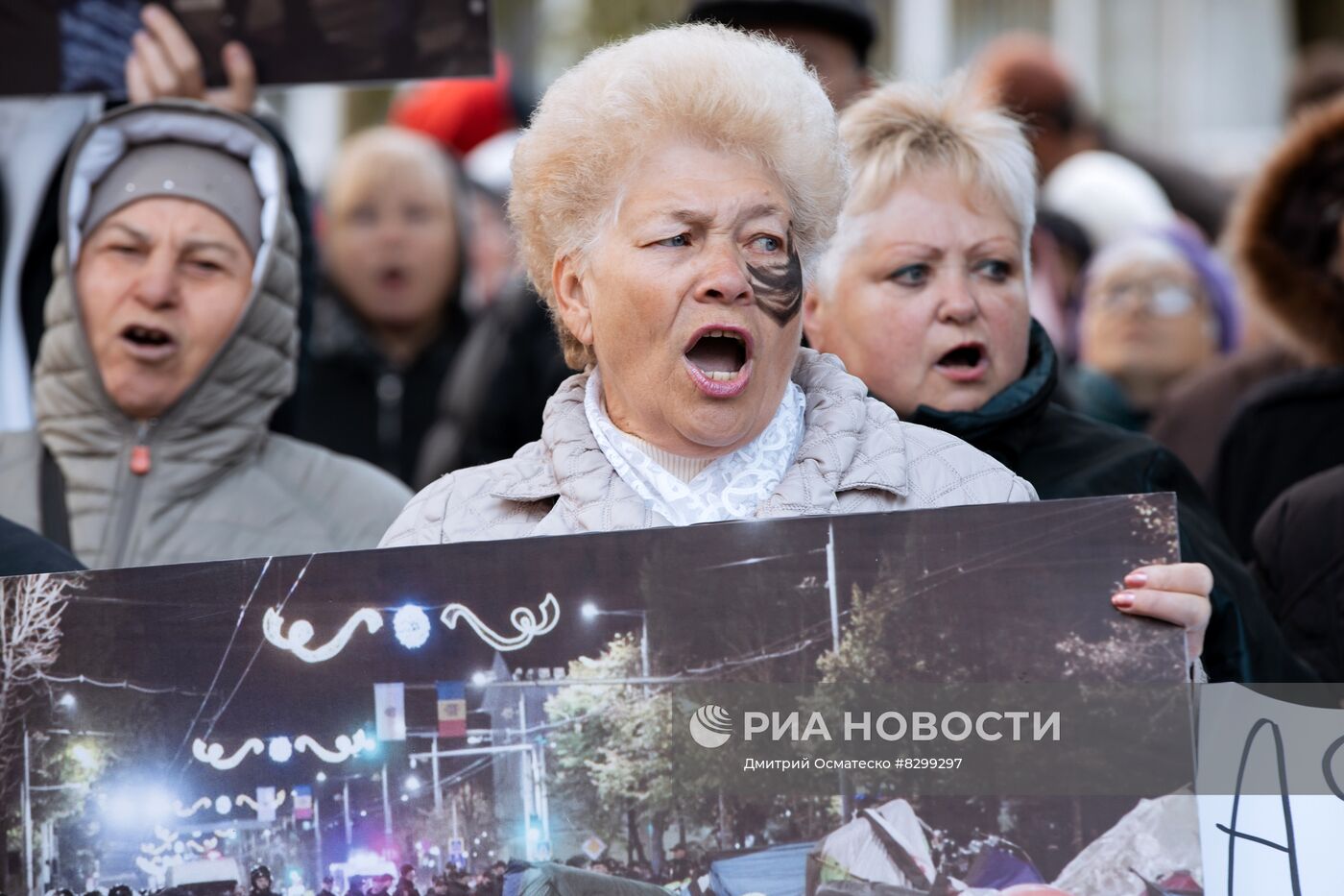 Протесты продолжаются в Кишиневе