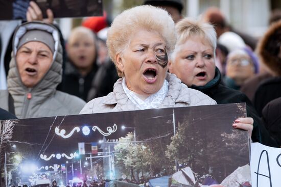 Протесты продолжаются в Кишиневе