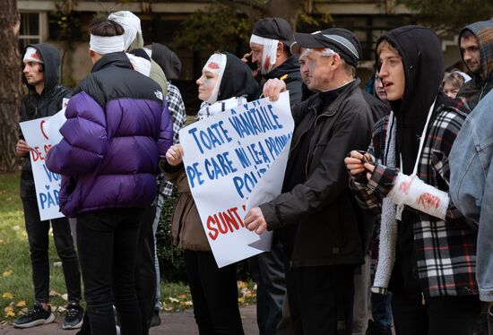 Протесты продолжаются в Кишиневе