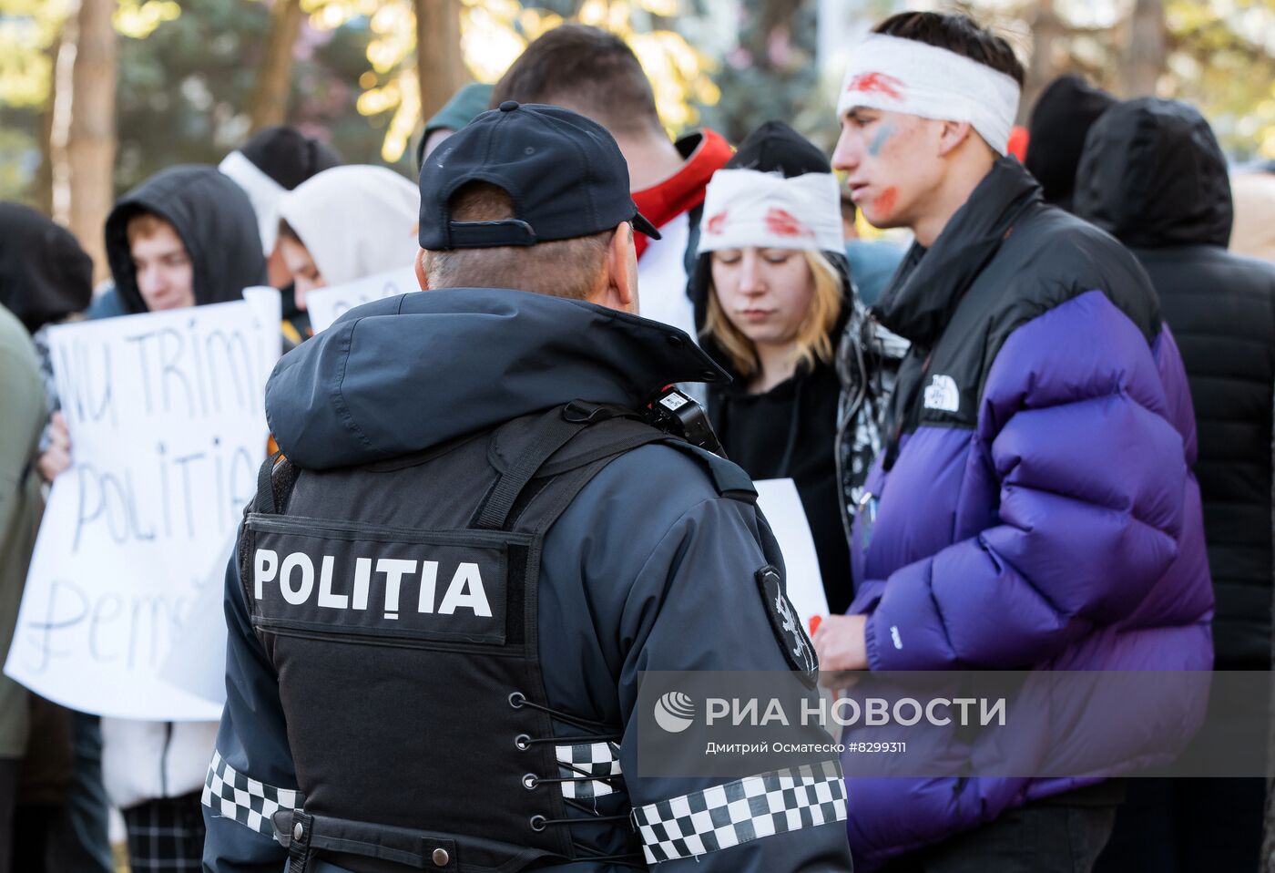 Протесты продолжаются в Кишиневе